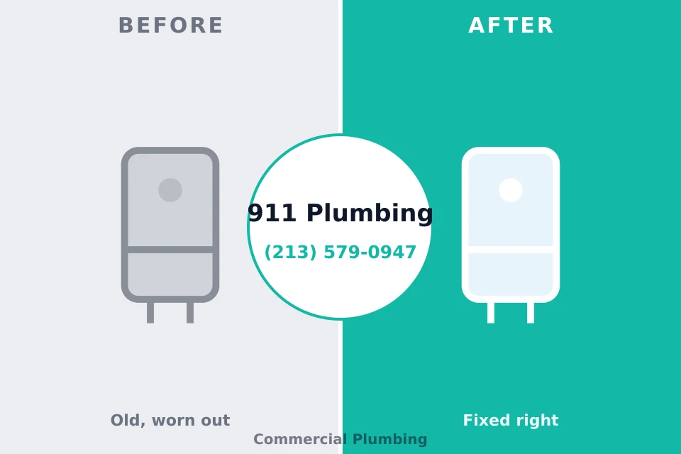 Before and after: plumbing company Paris, KY